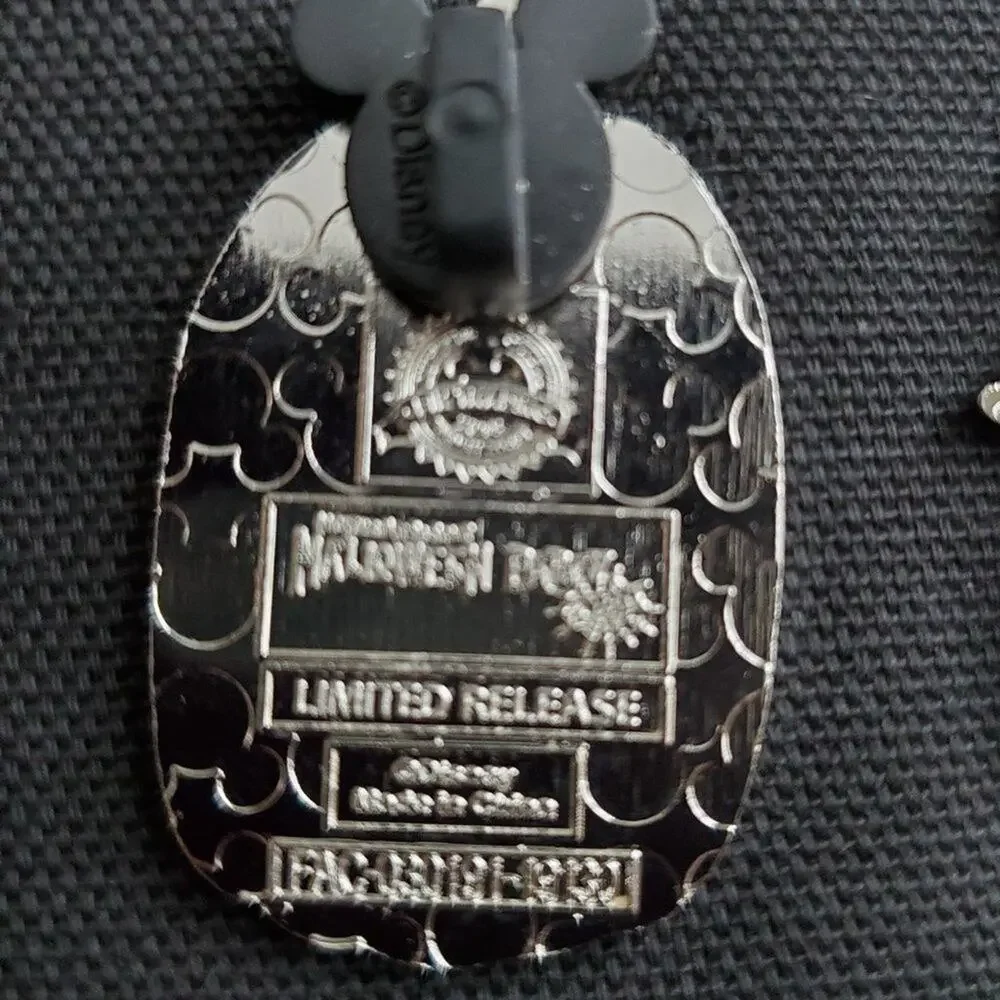 Disney Parks 2019 Pins Not So Scary Halloween Mad Hatter and Pinocchio